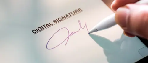 Signature electronique