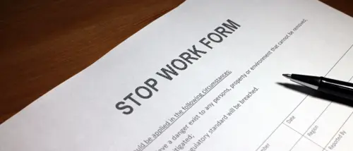 Arrêt de travail
