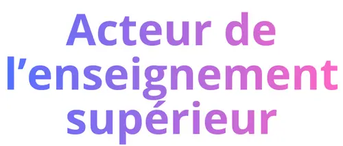 Cas client pour un acteur de l'enseignement supérieur (formation RPS)